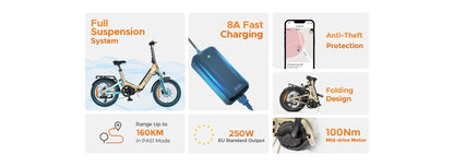 Rower elektryczny Engwe L20 3.0 Boost