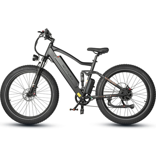 Rower Elektryczny MAXTURN MX1 250W 48V 13Ah 25km/h 100KM 26" 60Nm LED IPX5