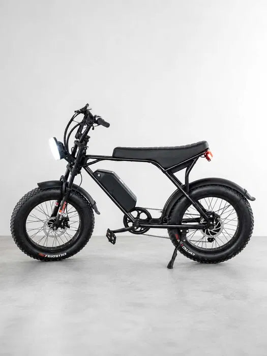LELEKA L20 — Stylowy elektryczny FAT BIKE w stylu café racer