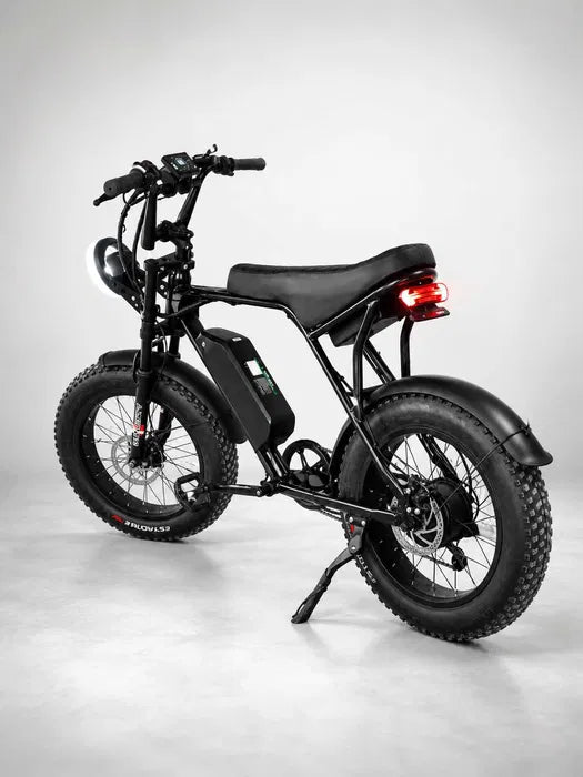 LELEKA L20 — Stylowy elektryczny FAT BIKE w stylu café racer