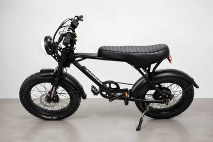 LELEKA L20 — Stylowy elektryczny FAT BIKE w stylu café racer