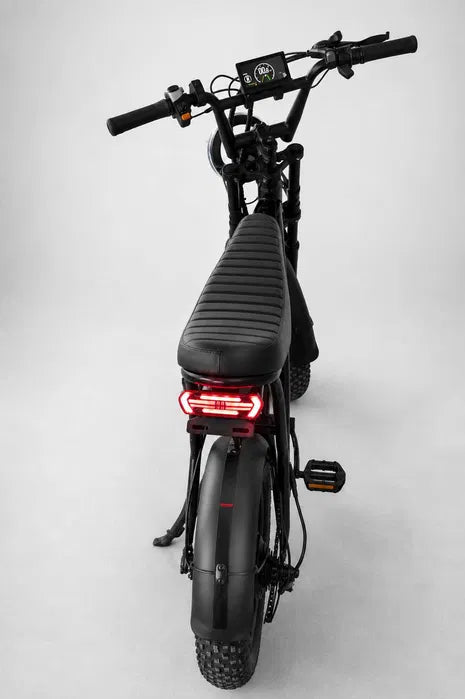 LELEKA L20 — Stylowy elektryczny FAT BIKE w stylu café racer